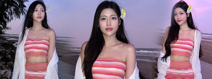 จีจี้ ณัฐกุล อดีต BNK48 เซ็กซี่เบา ๆ กับชุดเที่ยวทะเล เดินเล่นริมหาด ว้าว สวยฉ่ำ !
